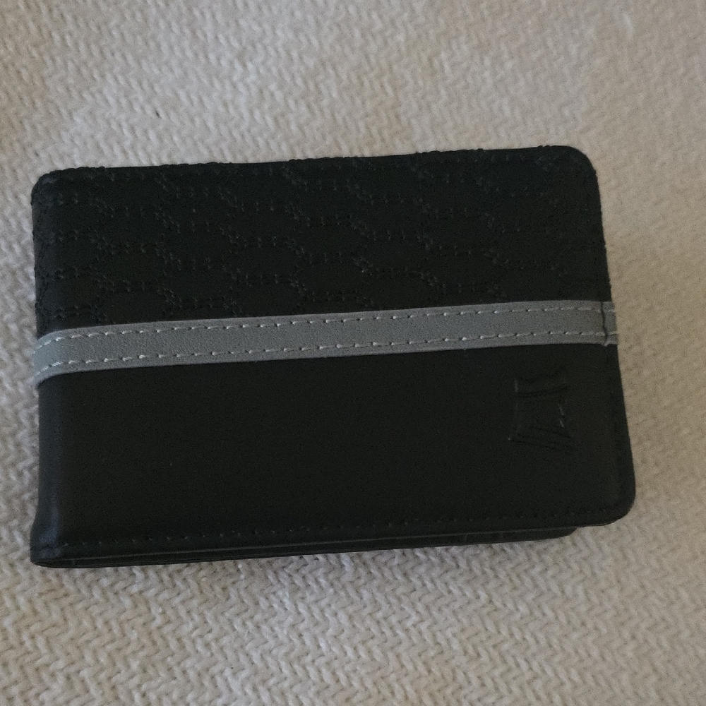 Black and Gray Minimalist Key Card Holder